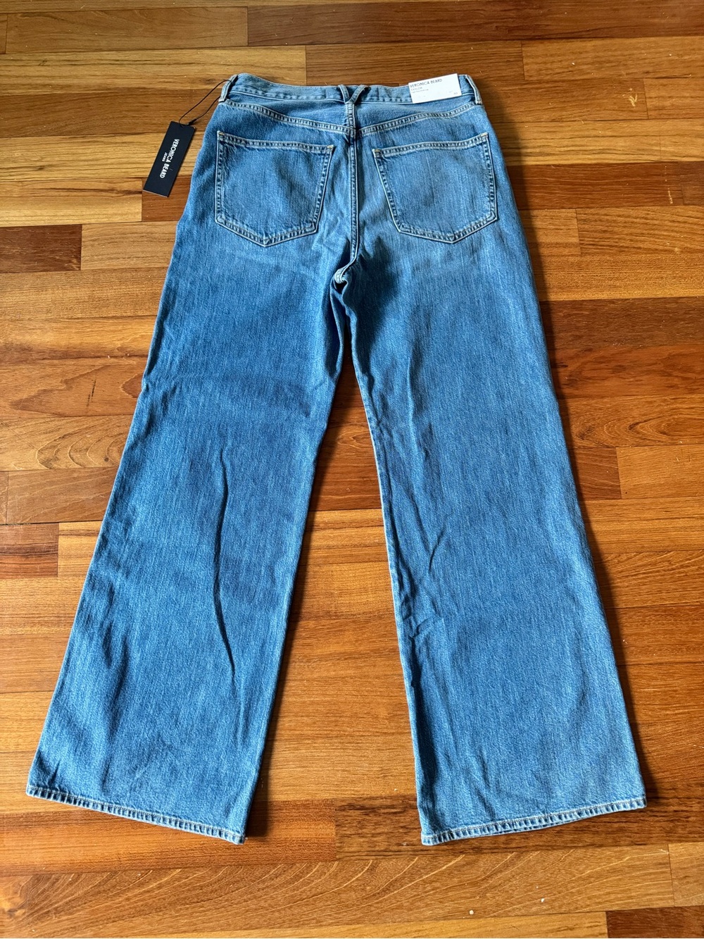 NWT Veronica Beard French Kiss Taylor High Rise Wide Leg - Picture 5 of 9